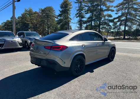2021 Mercedes-Benz Gle Coupe Amg 53 4Matic from USA, damaged, VIN 4JGFD6BB8MA499643